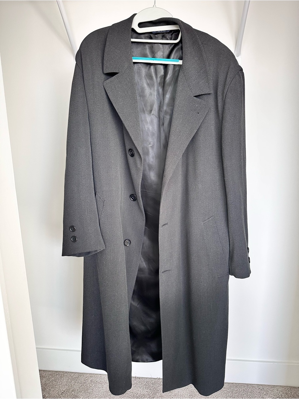 Brooks Brothers Black Long Coat